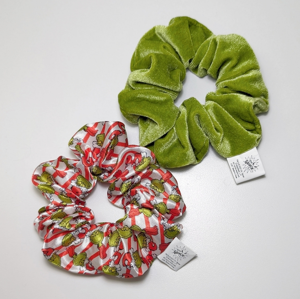 The Grinch Scrunchies